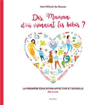 Couverture du livre « Dis maman, d'où viennent les bébés ? ; le guide des parents pour les enfants de 3 à 8 ans » de Inès Pellisie Du Rausas et Pascale Marquet aux éditions Saint Paul Editions