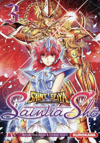 Couverture du livre « Saint Seiya : les chevaliers du Zodiaque - Saintia Shô Tome 3 » de Masami Kurumada et Chimaki Kuori aux éditions Kurokawa