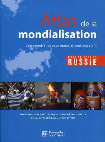 Couverture du livre « Atlas de la mondialisation 2011 » de Durand aux éditions Presses De Sciences Po