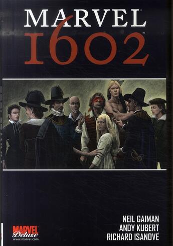 Couverture du livre « Marvel 1602 » de Neil Gaiman aux éditions Panini