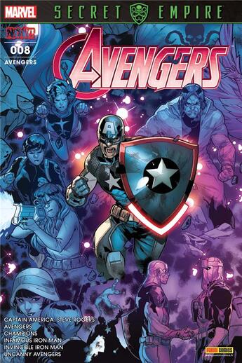 Couverture du livre « Avengers n.8 » de Avengers aux éditions Panini Comics Fascicules