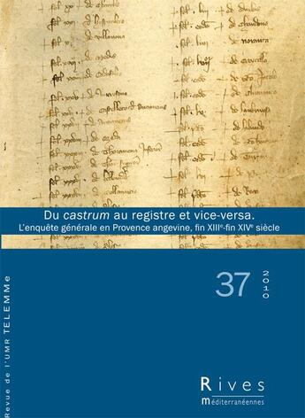 Couverture du livre « Du castrum au registre et vice-versa » de  aux éditions Telemme