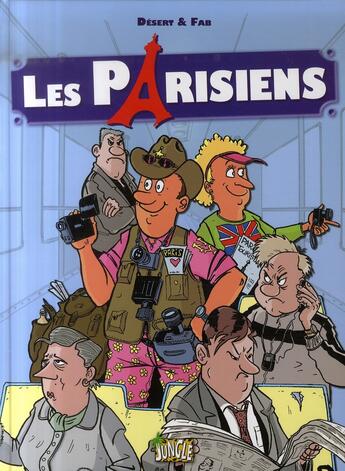 Couverture du livre « Les parisiens t2 » de Fab/Desert aux éditions Casterman