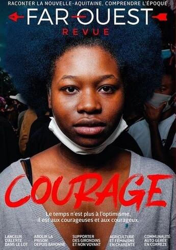 Couverture du livre « Courage » de Revue Far Ouest aux éditions Cairn