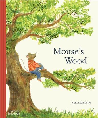 Couverture du livre « Mouse's wood : a year in nature » de Alice Melvin aux éditions Thames & Hudson