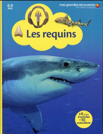 Couverture du livre « Les requins » de  aux éditions Gallimard-jeunesse