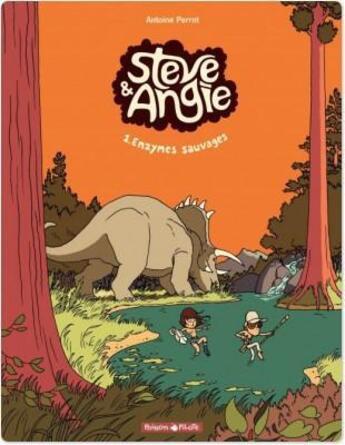 Couverture du livre « Les aventures de Steve et Angie Tome 1 ; enzymes sauavges » de Antoine Perrot aux éditions Dargaud