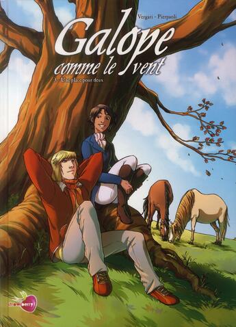 Couverture du livre « Galope comme le vent t.3 ; une place pour deux » de Luana Vergari et Roberta Pierpaoli aux éditions Soleil