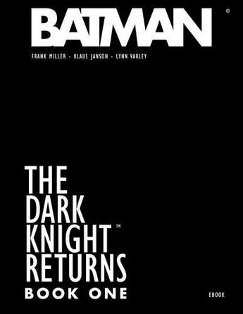 Couverture du livre « The dark knight returns - book one » de Henne/Lowenthal aux éditions La Cinquieme Couche