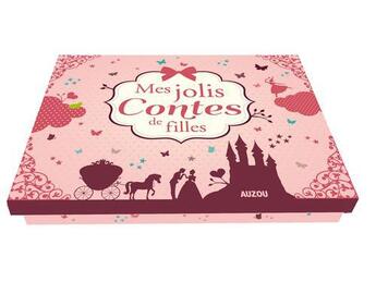 Couverture du livre « Mes jolis contes de filles ; coffret » de  aux éditions Philippe Auzou