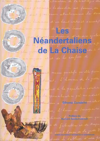 Couverture du livre « Les neandertaliens de la chaise » de Condemi S aux éditions Cths Edition