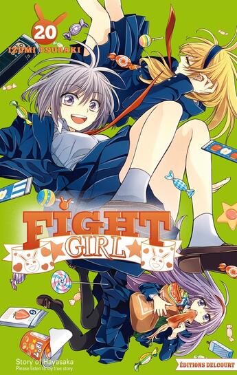 Couverture du livre « Fight girl Tome 20 » de Izumi Tsubaki aux éditions Delcourt