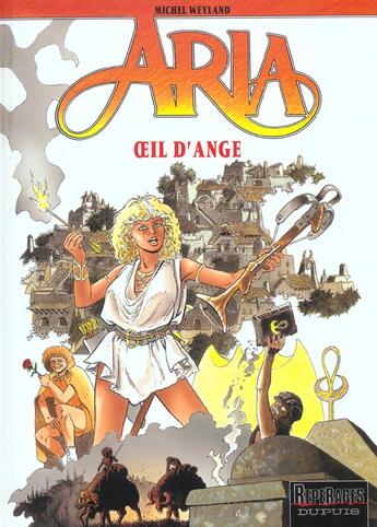Couverture du livre « Aria Tome 10 : Oeil d'ange » de Michel Weyland aux éditions Dupuis