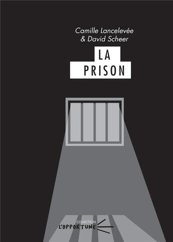 Couverture du livre « La Prison : Réalités et paradoxes » de Camille Lancelevée et David Scheer aux éditions Pu De Clermont Ferrand