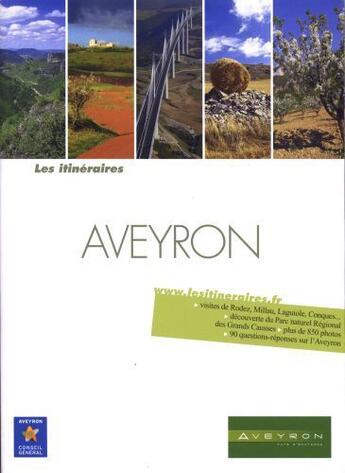 Couverture du livre « Aveyron » de Eric Fauguet aux éditions Projection