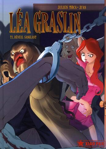 Couverture du livre « Léa Graslin t.1 ; réveil sanglant » de Julien Moca aux éditions Xiao Pan