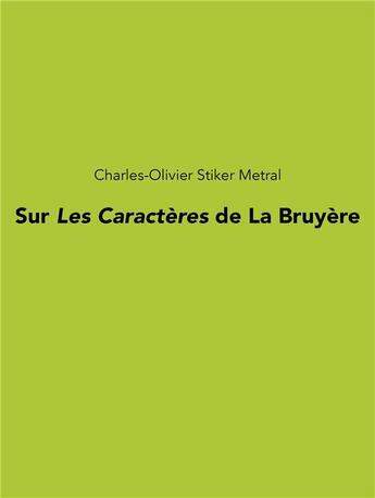 Couverture du livre « L'experience des moeurs - etude sur 