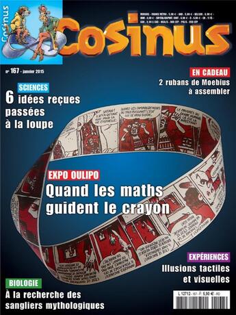 Couverture du livre « Cosinus n 167 (janvier 2015) » de  aux éditions Cosinus