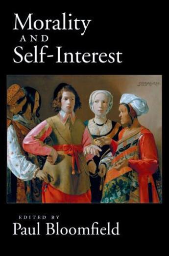 Couverture du livre « Morality and Self-Interest » de Bloomfield Paul aux éditions Oxford University Press Usa