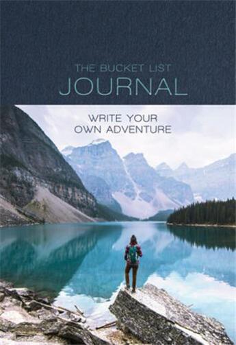 Couverture du livre « Bucket list journal : write your own adventure » de  aux éditions Rizzoli