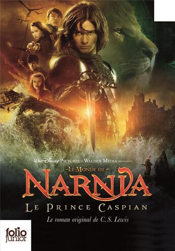 Couverture du livre « Le prince Caspian ; le livre du film » de Clive-Staples Lewis aux éditions Gallimard-jeunesse