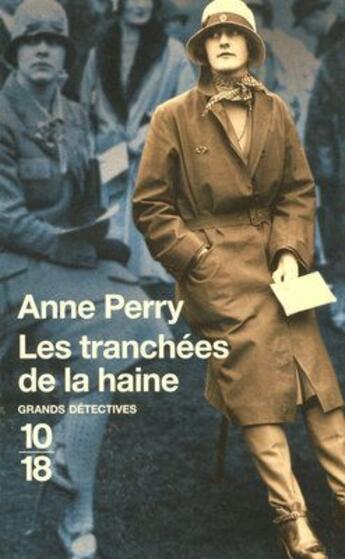 Couverture du livre « Les tranchées de la haine » de Anne Perry aux éditions 12-21