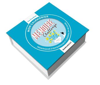 Couverture du livre « Éphéméride 2019 : mon calendrier mémoire challenge » de  aux éditions Marabout