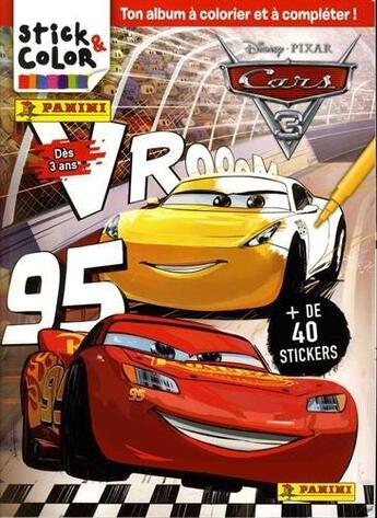 Couverture du livre « Stick & Color Cars 2017 » de  aux éditions Panini