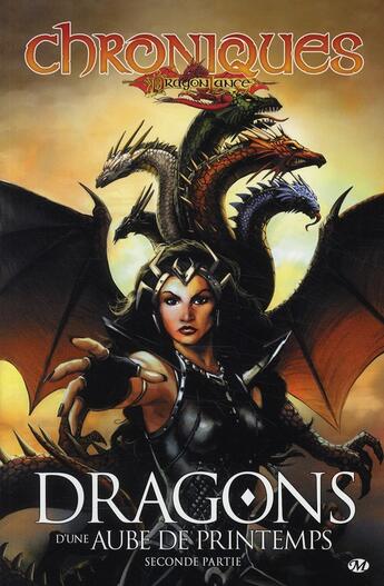 Couverture du livre « Chroniques de Dragonlance t.04 : dragons d'une aube de printemps t.2 » de Margaret Weis et Tracy Hickman et Andrew Dabb aux éditions Hicomics