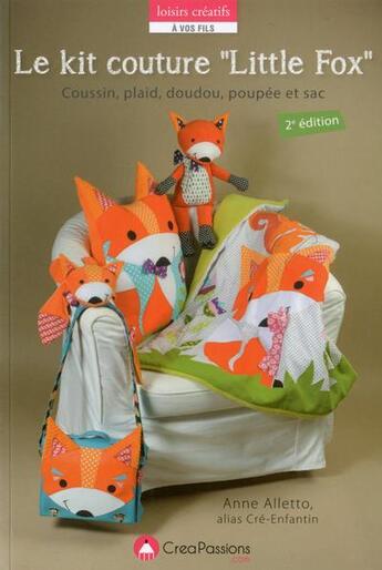 Couverture du livre « Little fox (2e édition) » de Anne Alletto aux éditions Creapassions.com