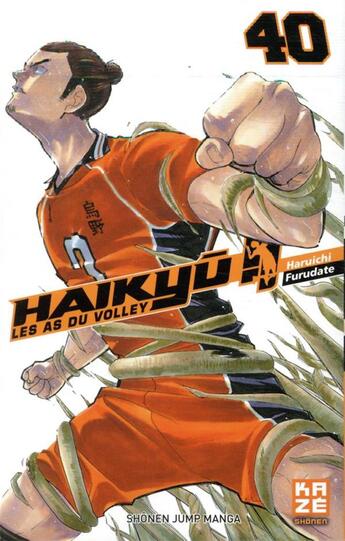 Couverture du livre « Haikyu !! les as du volley Tome 40 » de Haruichi Furudate aux éditions Crunchyroll