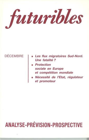 Couverture du livre « Futuribles n.171 » de Futuribles aux éditions Futuribles