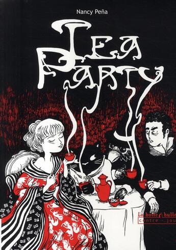 Couverture du livre « Le chat du kimono Tome 2 : tea party » de Nancy Pena aux éditions La Boite A Bulles