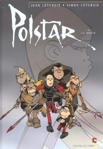 Couverture du livre « Polstar t.4 ; la meute » de Leturgie-J+S aux éditions Vents D'ouest