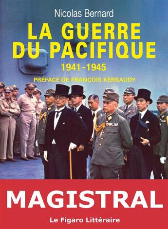 Couverture du livre « La guerre du Pacifique ; 1941-1945 » de Nicolas Bernard aux éditions Tallandier