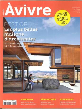 Couverture du livre « Architectures a vivre hs n 40 - best of -septembre/octobre/novembre 2018 » de  aux éditions Architectures A Vivre