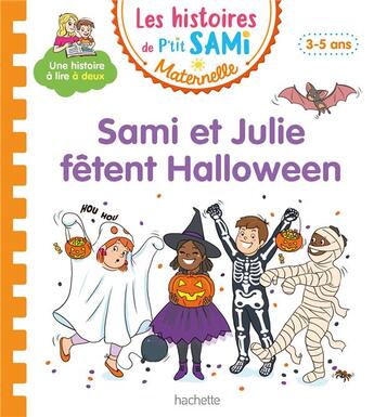 Couverture du livre « Les histoires de p'tit sami maternelle (3-5 ans) : la fete d'halloween » de Boyer/De Mullenheim aux éditions Hachette Education