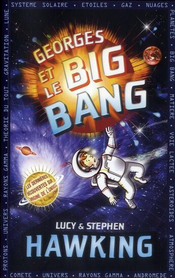 Couverture du livre « Georges et le big bang » de Stephen William Hawking aux éditions Pocket Jeunesse