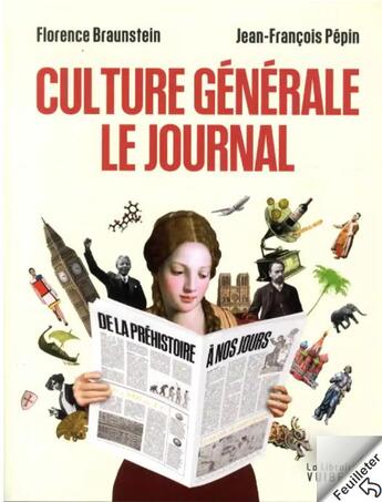 Couverture du livre « Culture generale - le journal » de Florence Braunstein aux éditions Vuibert
