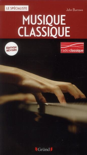 Couverture du livre « Musique classique » de John Burrows aux éditions Grund