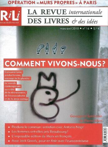 Couverture du livre « Comment vivons-nous ? » de  aux éditions Amsterdam