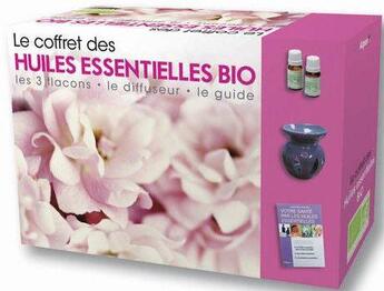 Couverture du livre « Le coffret des huiles essentielles bio » de  aux éditions Alpen