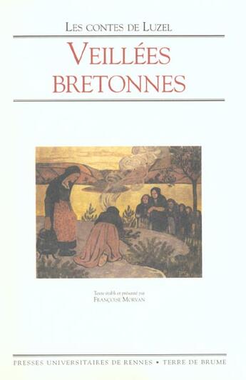Couverture du livre « Veillees bretonnes » de Francois-Marie Luzel aux éditions Terre De Brume
