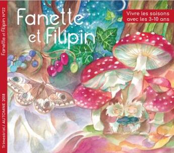 Couverture du livre « Fanette et filipin n 33 ete 2021 - vivre dles saisons avec les 3-10 ans » de  aux éditions Belle Emeraude