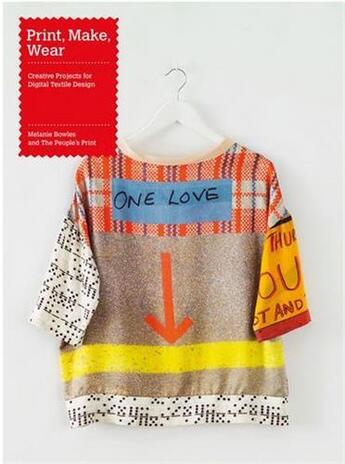 Couverture du livre « Print, make, wear » de Bowles Melanie aux éditions Laurence King