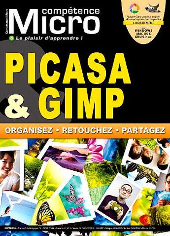 Couverture du livre « Picasa et Gimp » de David Bosman aux éditions Knowware