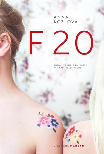 Couverture du livre « F20 » de Anna Kozlova aux éditions Stephane Marsan