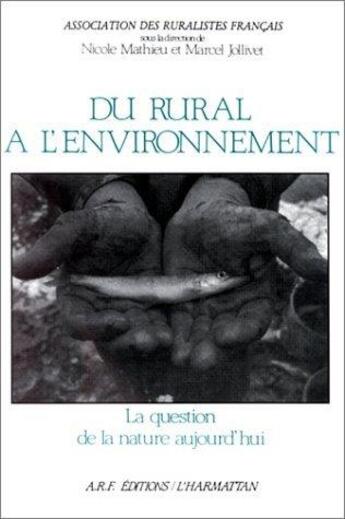 Couverture du livre « Du rural à l'environnement » de  aux éditions L'harmattan