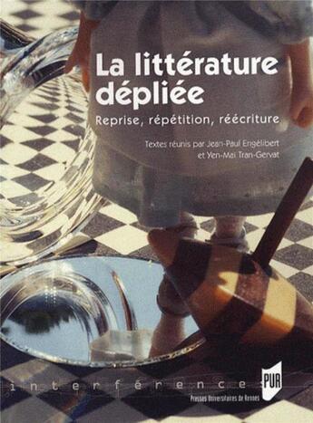 Couverture du livre « Litterature depliee » de Pur aux éditions Pu De Rennes