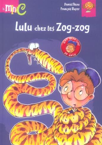 Couverture du livre « Lulu Chez Les Zog-Zog » de Francois Ruyer et Beau Daniel aux éditions Hemma